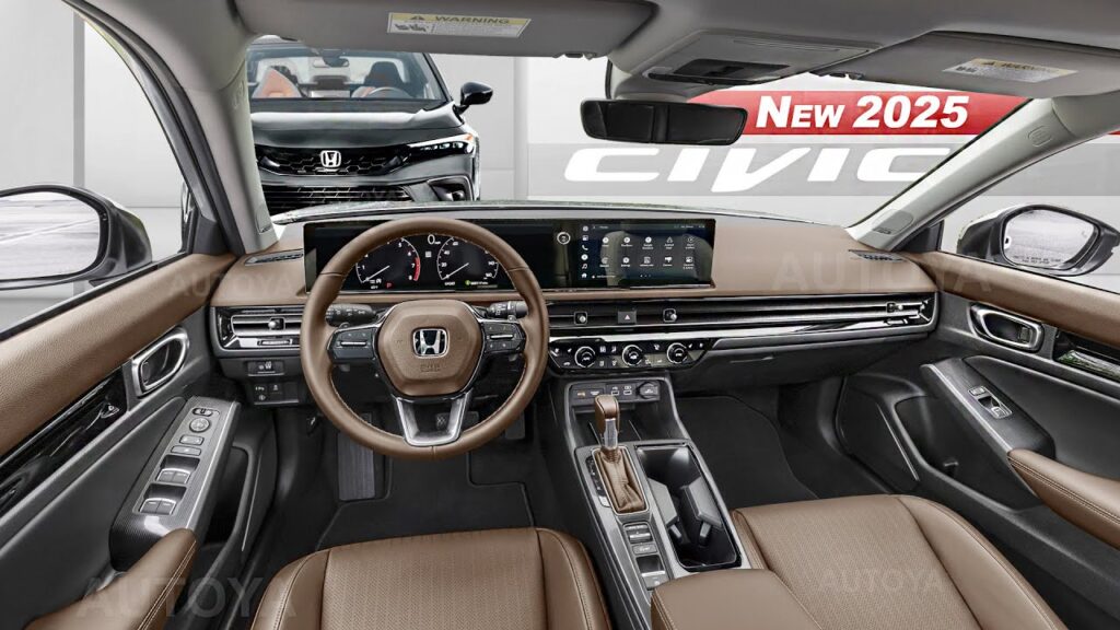 2025 Honda Civic interior
